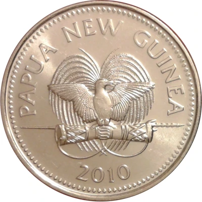 10 Toea - Elizabeth II front