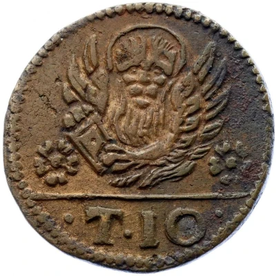 10 Tornesi, 2½ Soldini ND front