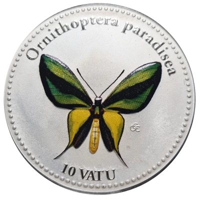 10 Vatu Ornithoptera paradisea back