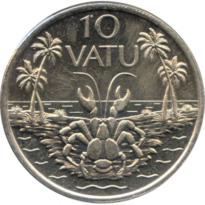 10 Vatu back