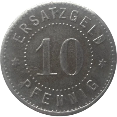 10 pfennig - Neusalz a.Oder back