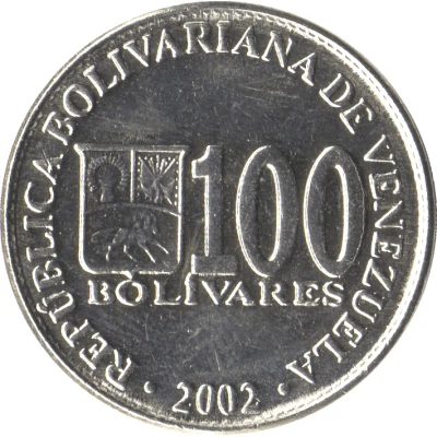 100 Bolívares front