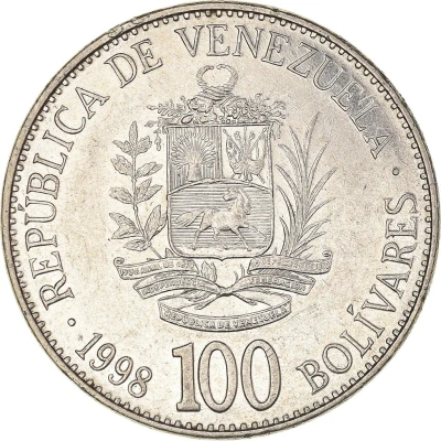 100 Bolívares front