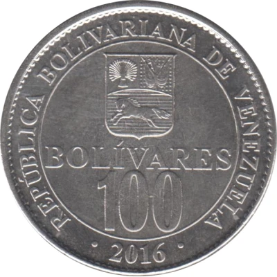 100 Bolívares front