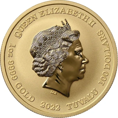 100 Dollars - Elizabeth II Athena front