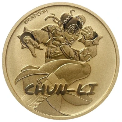 100 Dollars - Elizabeth II Chun-Li back