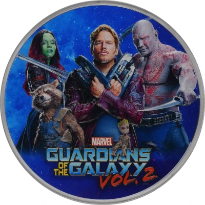 100 Dollars - Elizabeth II Guardians of the Galaxy. Vol. back