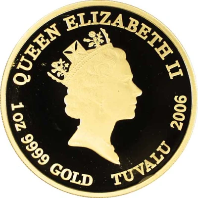 100 Dollars - Elizabeth II Osamu Tezuka front