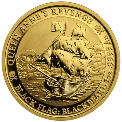 100 Dollars - Elizabeth II Queen Anne's Revenge back