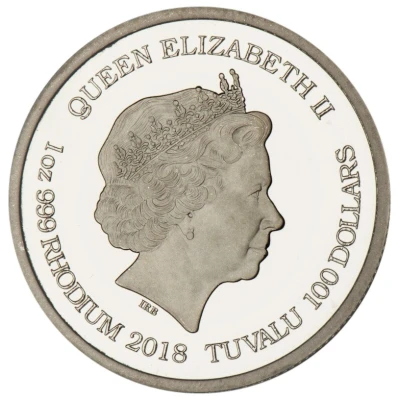 100 Dollars - Elizabeth II South Sea Dragon front