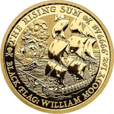 100 Dollars - Elizabeth II The Rising Sun back