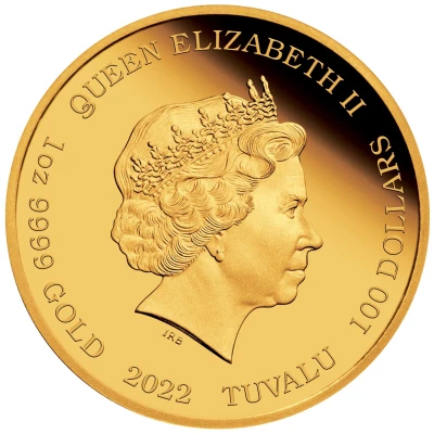 100 Dollars - Elizabeth II Tutankhamun front