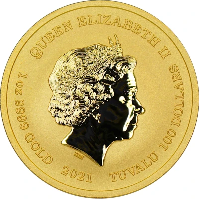 100 Dollars - Elizabeth II Zeus front