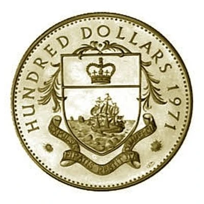 100 Dollars - Elizabeth II back