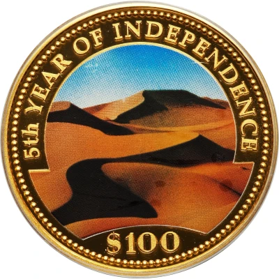 100 Dollars Independence back