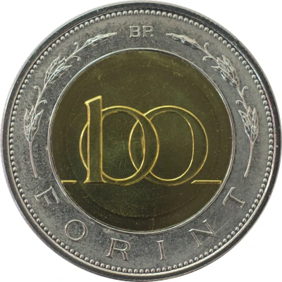 100 Forint magnetic back