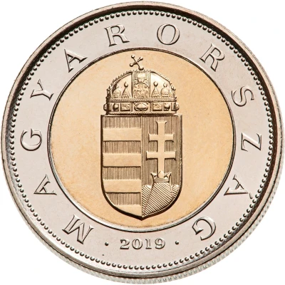 100 Forint non-magnetic front