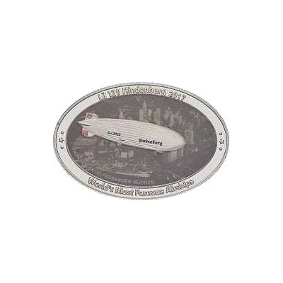 100 Francs CFA Airship LZ 129 Hindenburg back