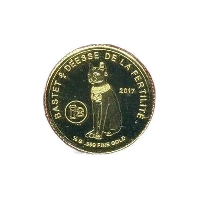 100 Francs CFA Bastet back