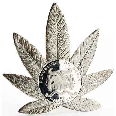 100 Francs CFA Cannabis Sativa front