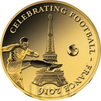 100 Francs CFA Celebrating Football back