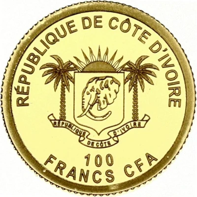 100 Francs CFA Isis front