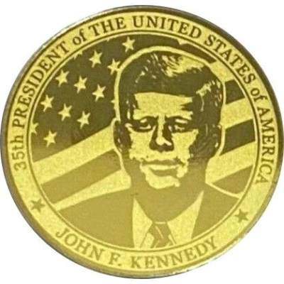 100 Francs CFA John F. Kennedy back