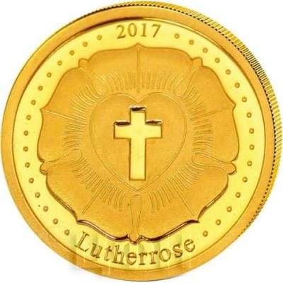 100 Francs CFA Lutherrose back