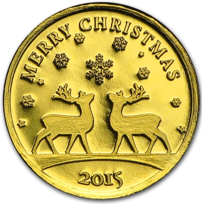 100 Francs CFA Merry Christmas back