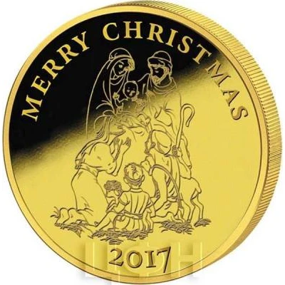 100 Francs CFA Merry Christmas back