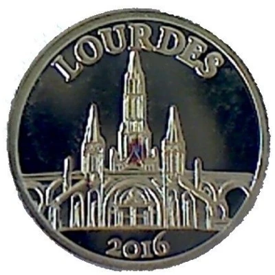 100 Francs CFA Notre Dame de Lourdes back