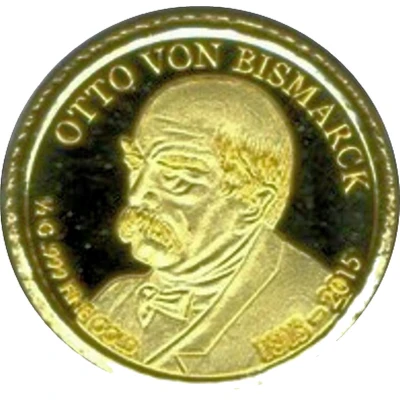 100 Francs CFA Otto von Bismarck back