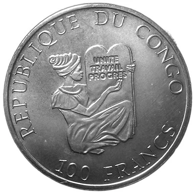 100 Francs CFA Polacanthus front