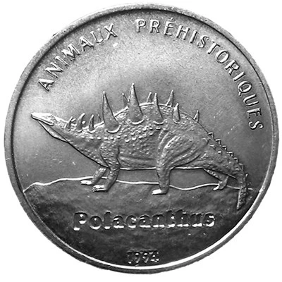 100 Francs CFA Polacanthus back