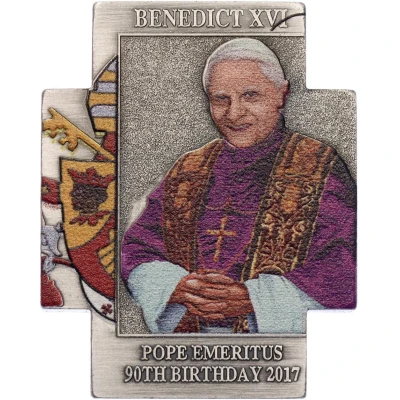 100 Francs CFA Pope Benedict XVI back