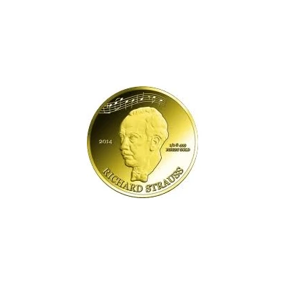 100 Francs CFA Richard Strauss back