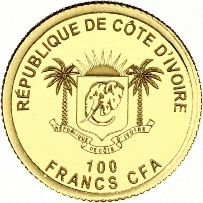 100 Francs CFA Sobek front