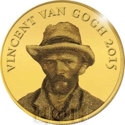 100 Francs CFA Vincent van Gogh back