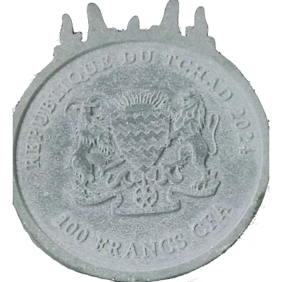 100 Francs CFA Year of the Dragon front