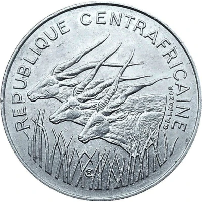 100 Francs CFA front