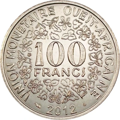 100 Francs CFA back