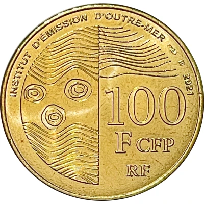 100 Francs CFP front