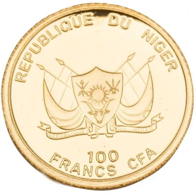 100 Francs Egyptian pyramids front