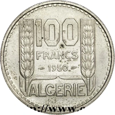 100 Francs Essai back