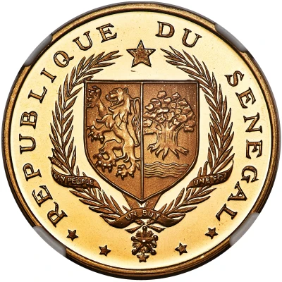 100 Francs Independence front