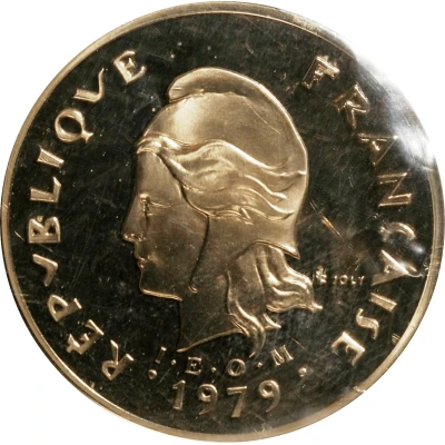 100 Francs Nickel-bronze Piedfort front