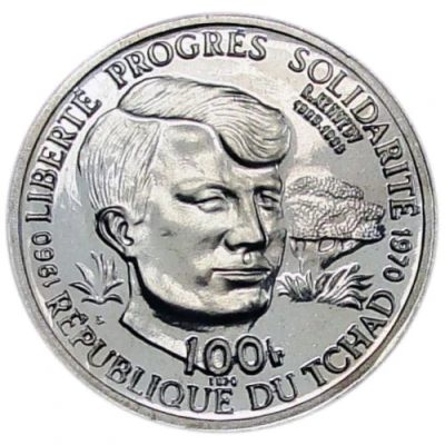 100 Francs Robert Francis Kennedy back