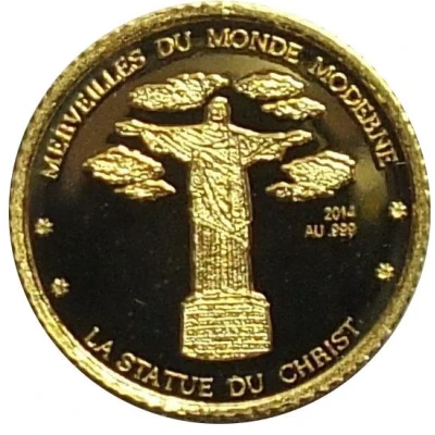 100 Francs Statue of Christ the Redeemer back