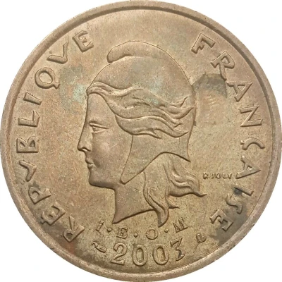 100 Francs with IEOM front