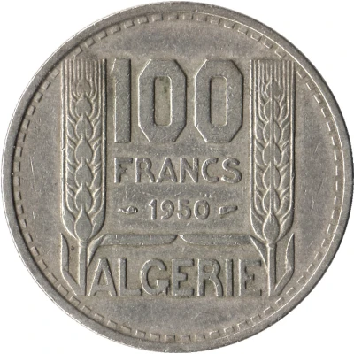 100 Francs back